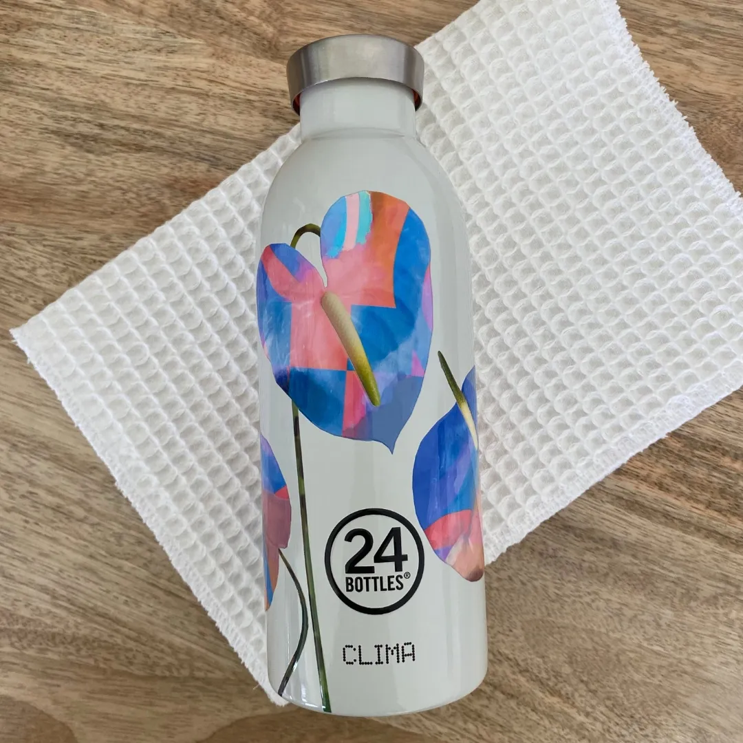 Gourde CLIMA isotherme 500ml – Flowers | 24 Bottles – Image 2