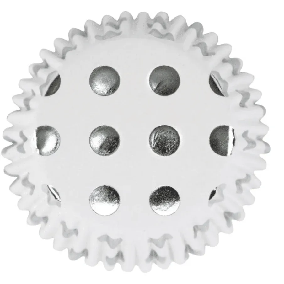 30 Caissettes à Cupcake Points Argentés – Image 2