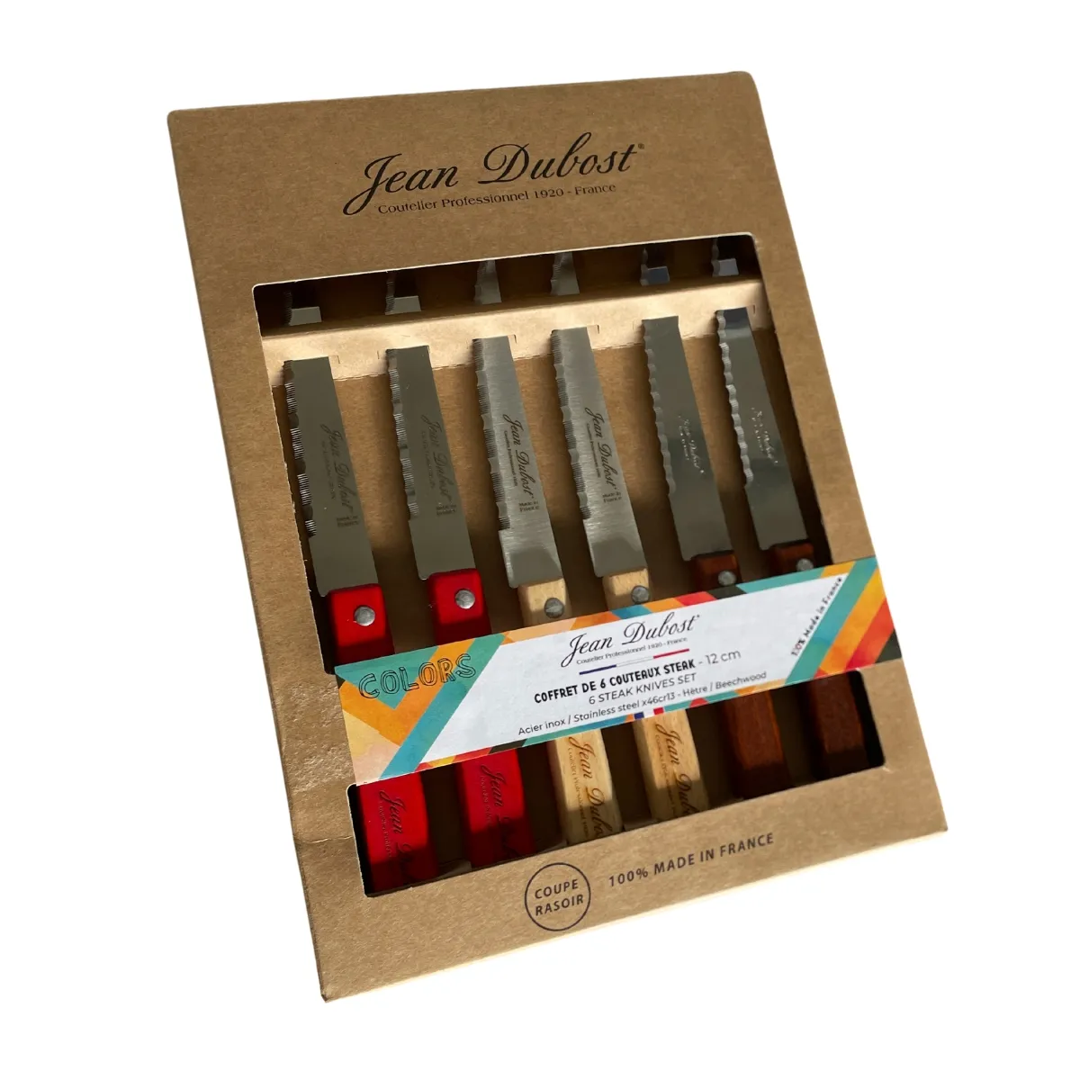 Coffret de 6 Couteaux Steak – Image 2