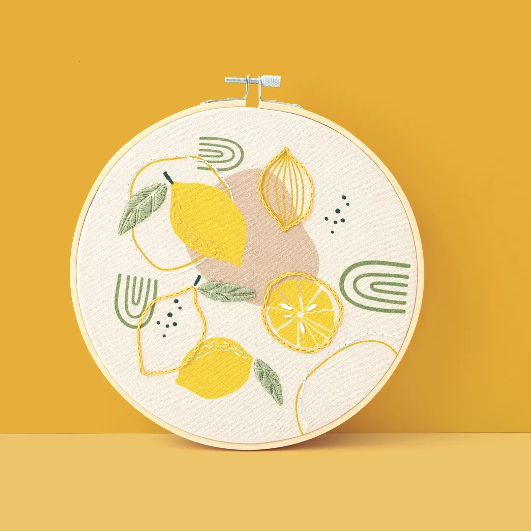 Kit broderie : Citron – Image 5