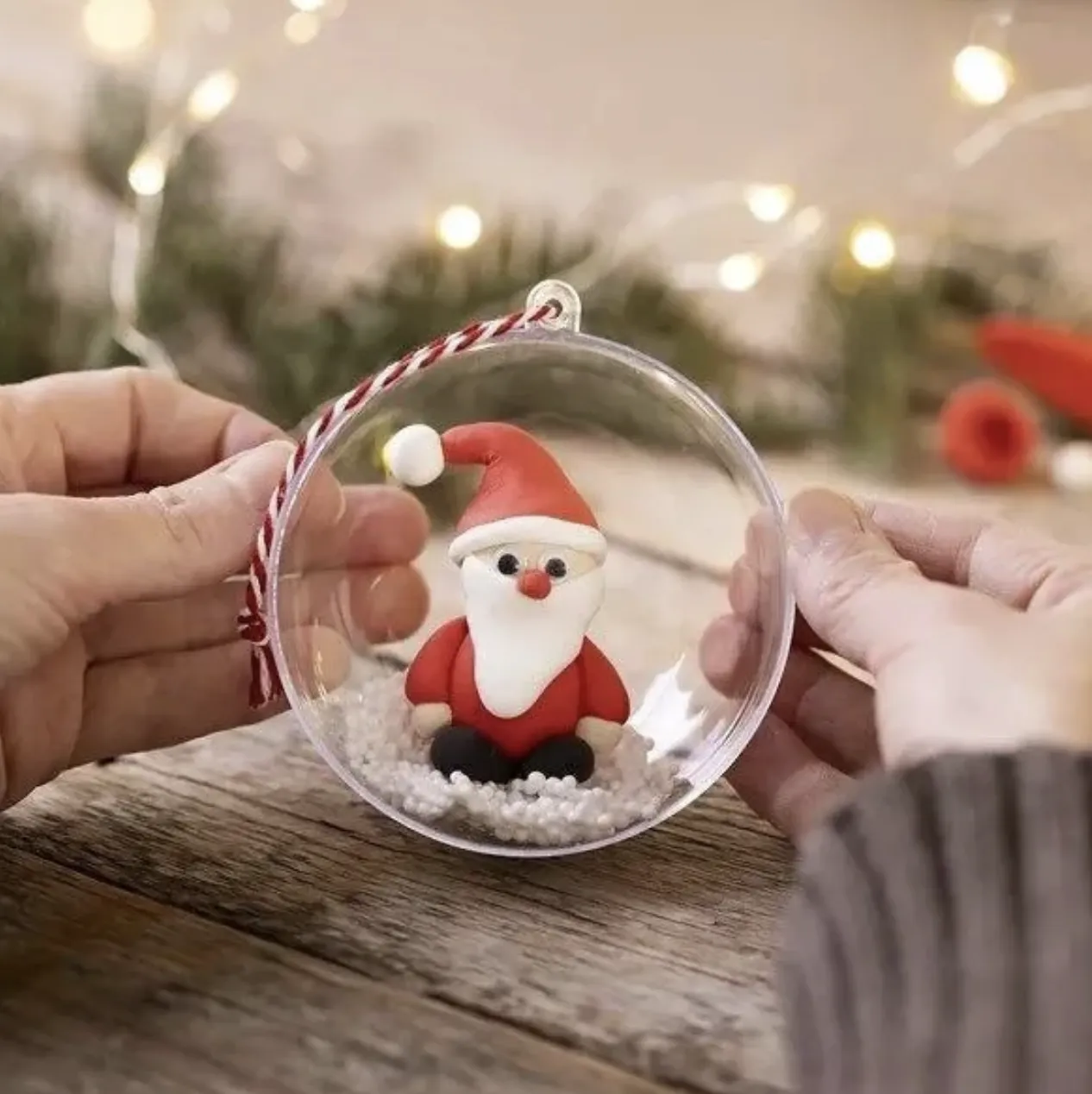 Kit DIY modelage – Boules de Noël – Figurines de Noël – Image 3