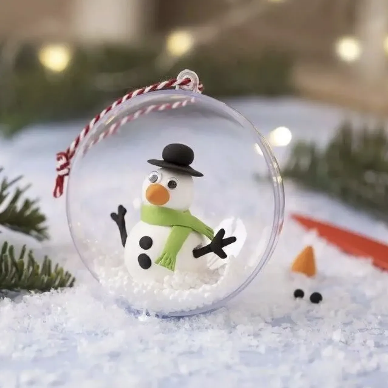 Kit DIY modelage – Boules de Noël – Figurines de Noël – Image 2