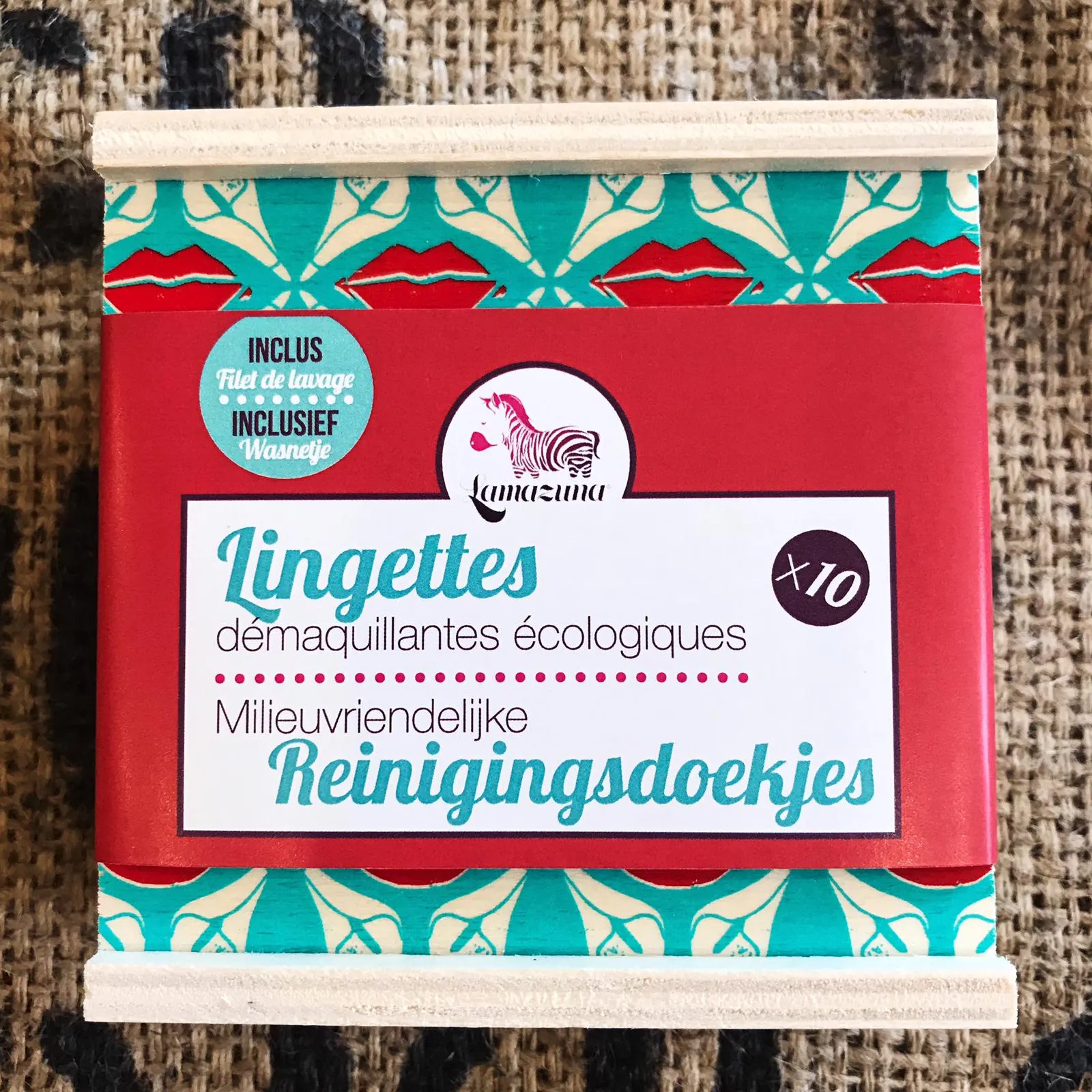 Lingettes démaquillantes réutilisables en microfibre – Image 3