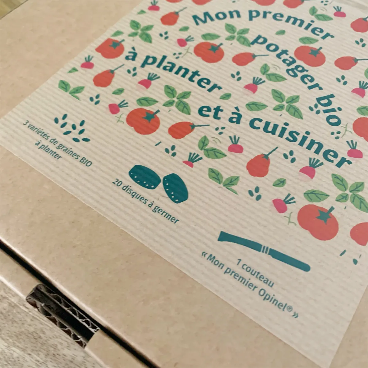 Coffret : Mon premier potager bio à planter et à cuisiner pour enfants – Image 2