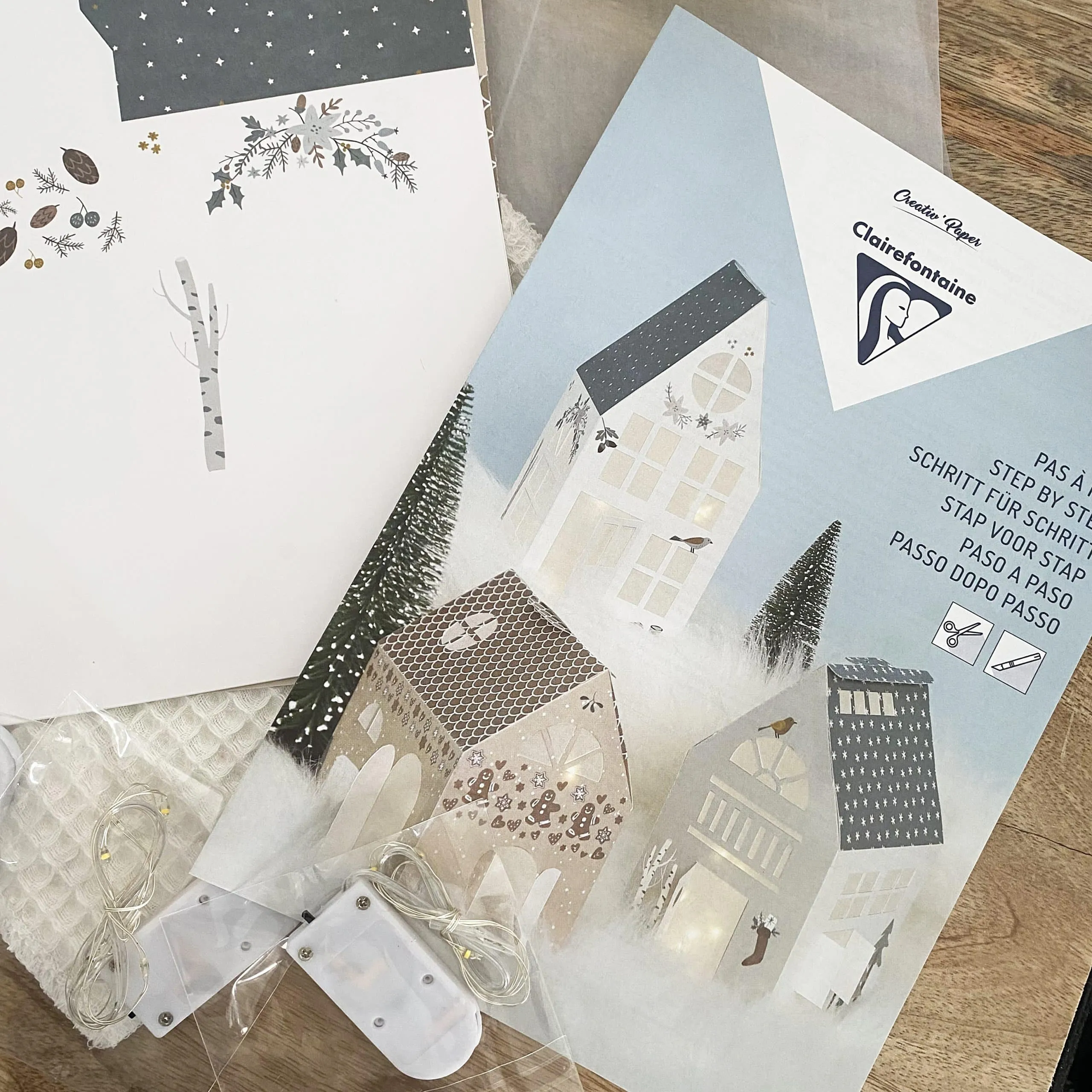 Kit décoration de Noël « maisonnettes » – Image 3