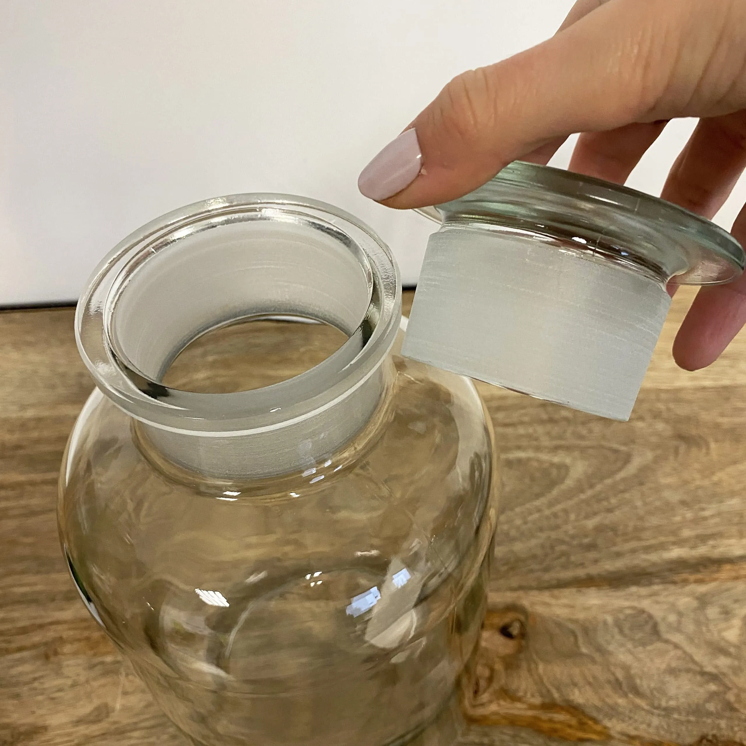 Jar en verre 500 ml – Coloris au choix – Image 2