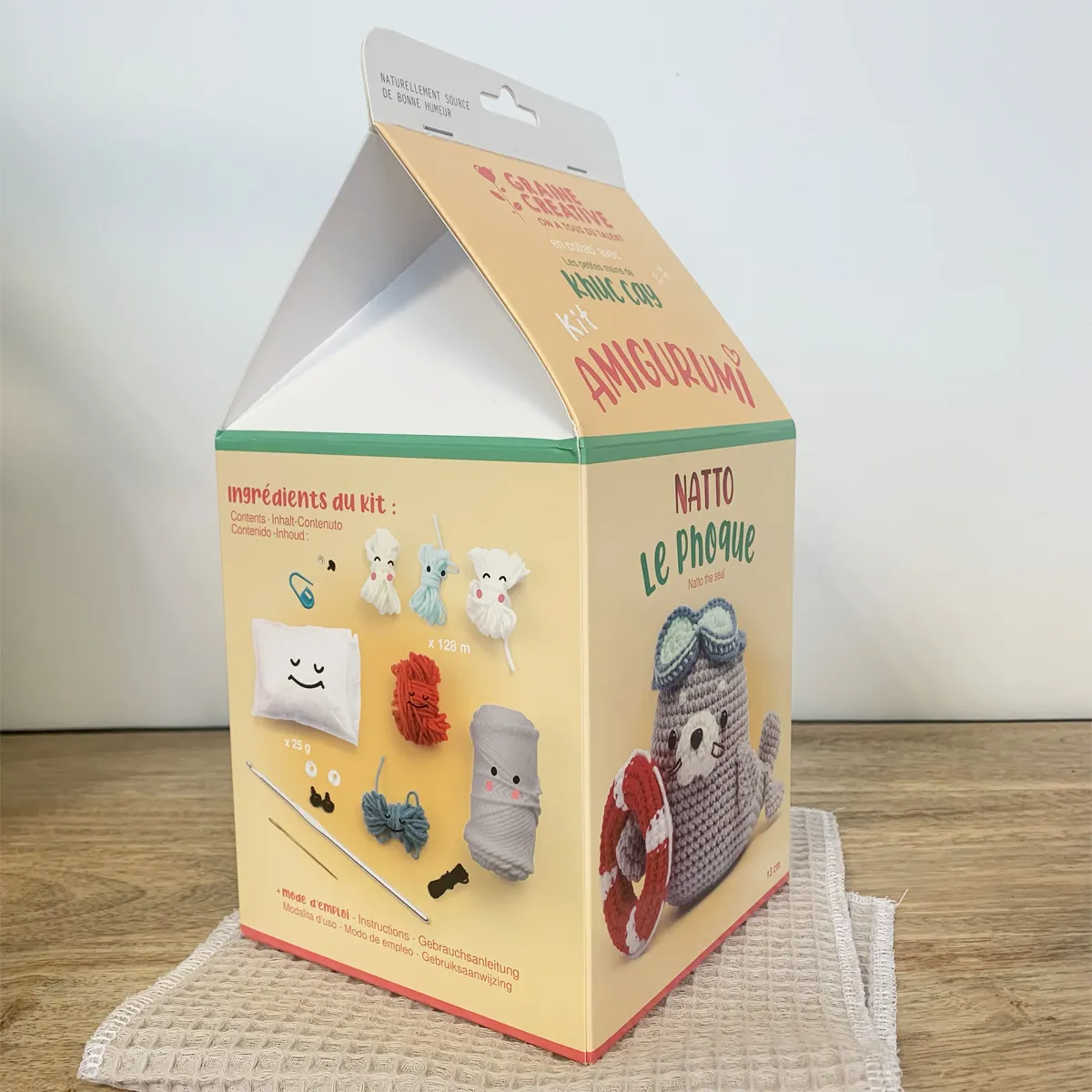 Kit Amigurumi – Phoque – Image 2