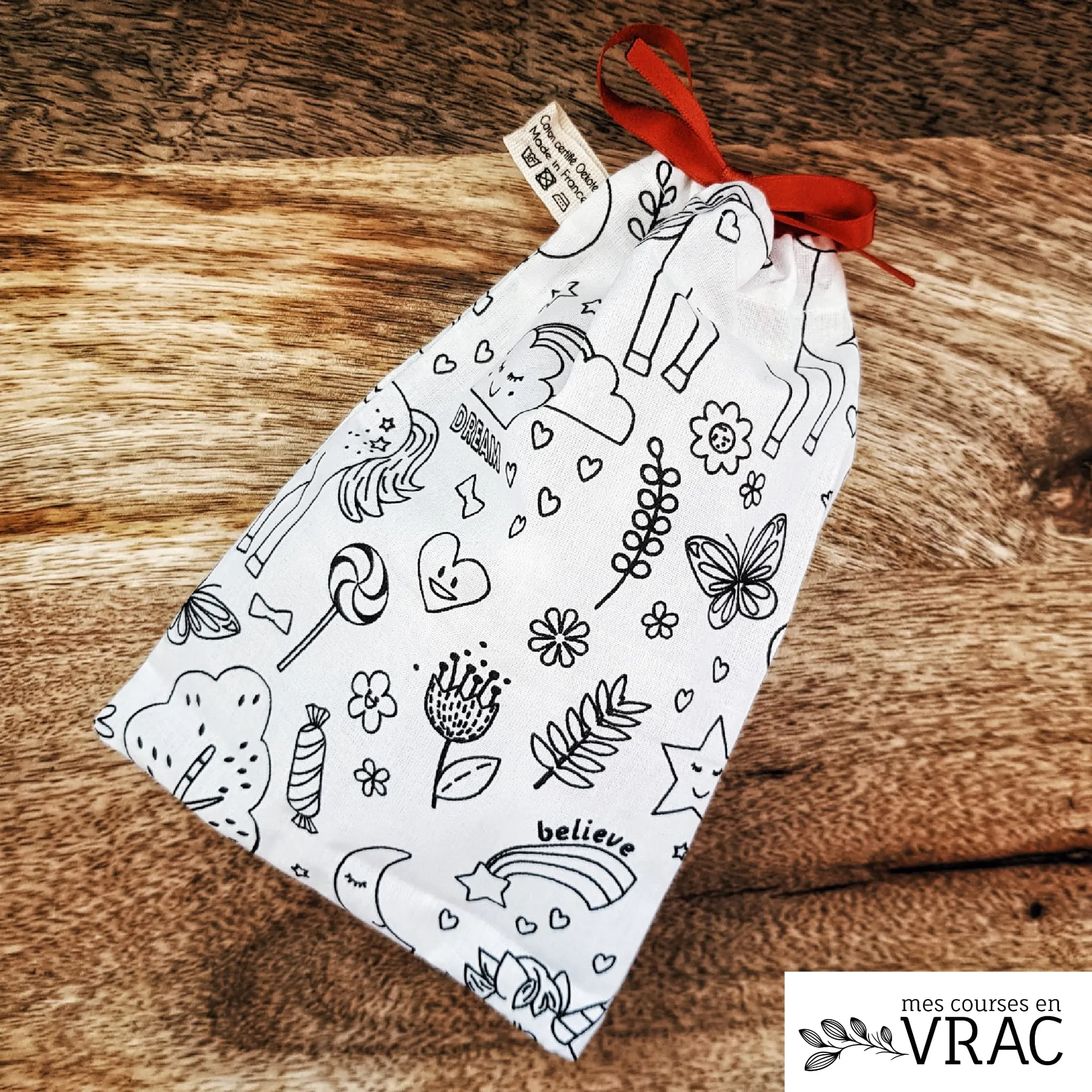 Pochette à goûter à colorier – Image 3