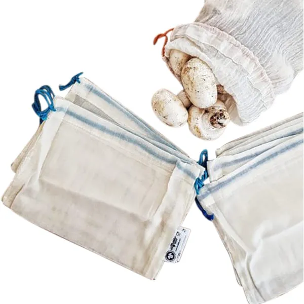 8 petits sacs à vrac en tissu – Taille XS – Image 2