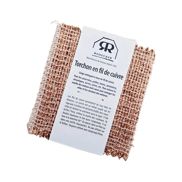 Torchon à récurer en cuivre – Lot de 2 – Image 2