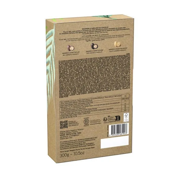 Amandes et Noisettes Enrobées - Noir, Lait, Dulcey – Image 3