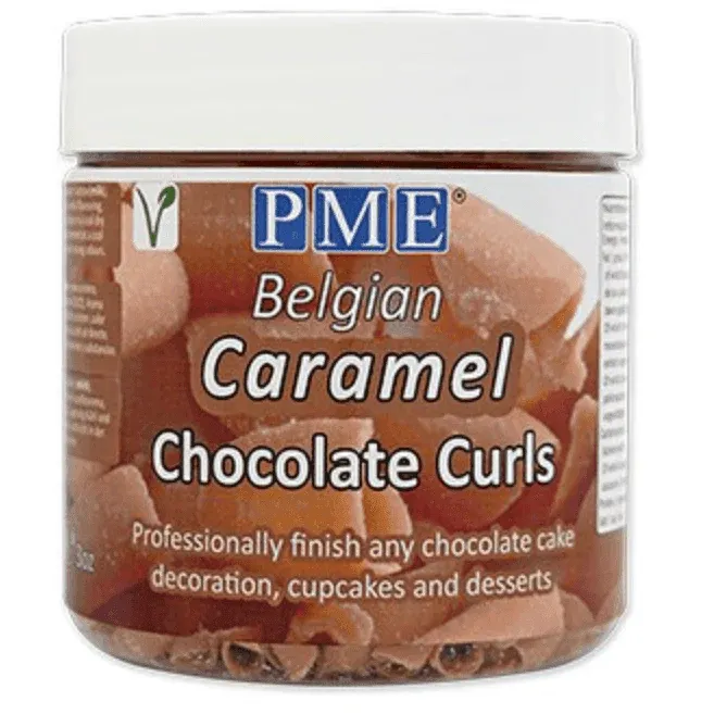 Chocolate Curls - Caramel 85g – Image 3
