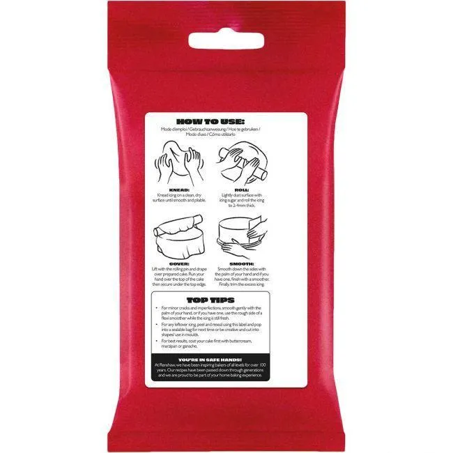 Pâte à Sucre - Blanc 500g – Image 3