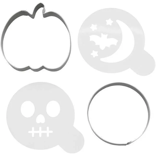 Set/2 Emporte-pièces avec Pochoirs Halloween – Image 3