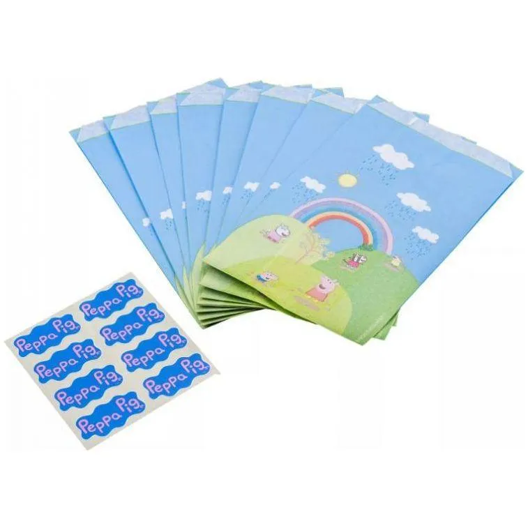 Set/8 Sachets pour Friandises Peppa Pig – Image 2